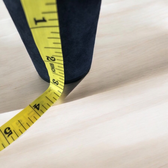 WHBM Bethany Embroidered Suede Block Heels size 10 - Picture 9 of 9